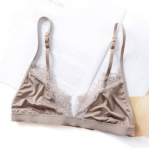 Ultra-Thin Satin Bra